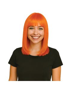 LONG BOB SPIRIT WIG ORANGE
