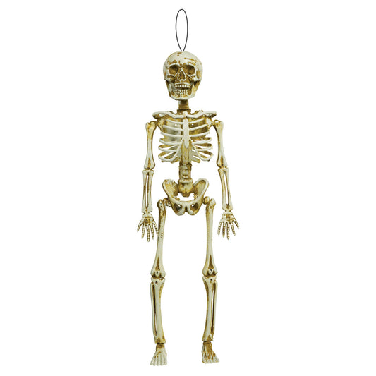 NATURAL BONE HANGING SKELETON