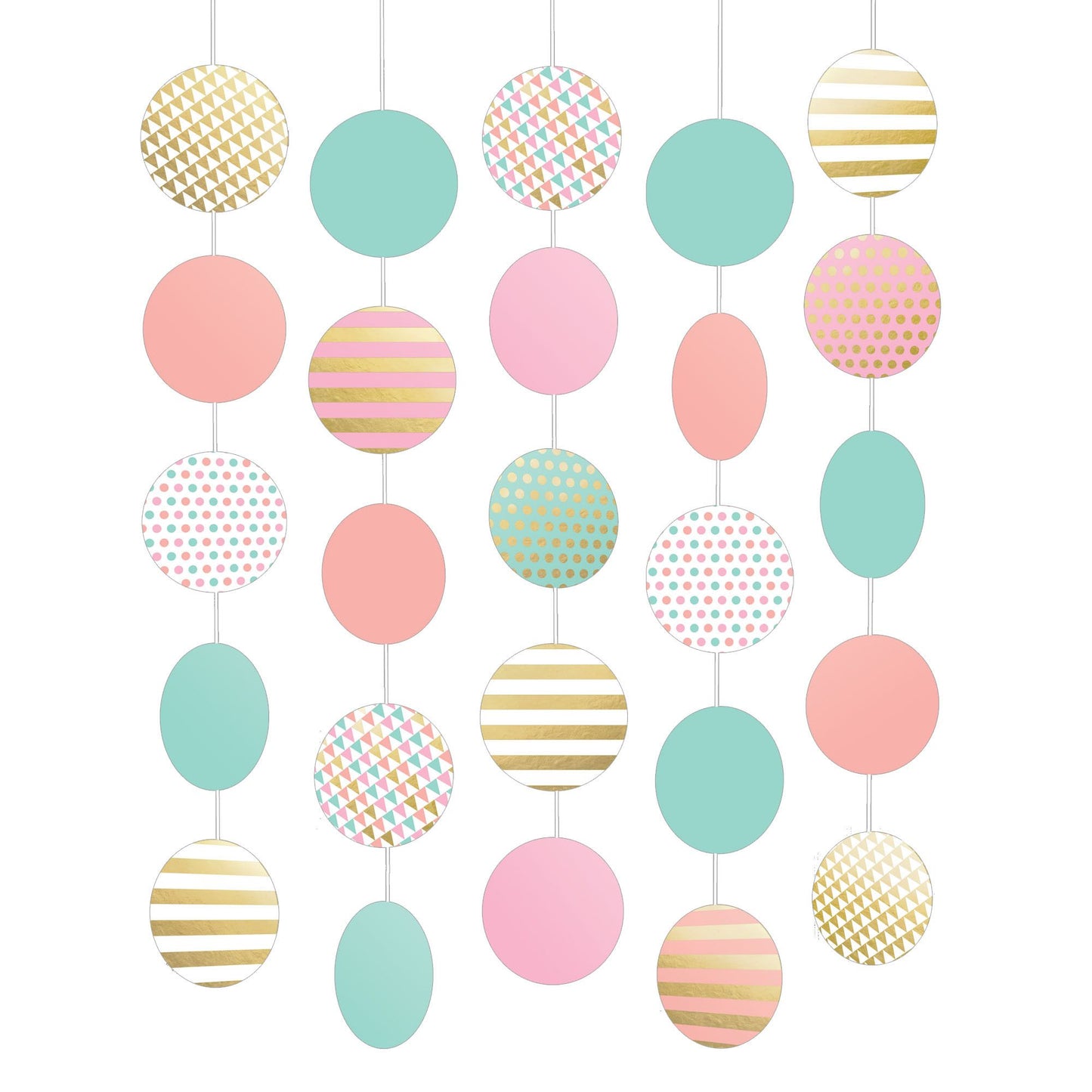 PASTEL CIRCLE HANGING DECOR