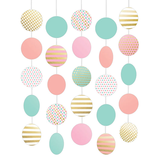 PASTEL CIRCLE HANGING DECOR