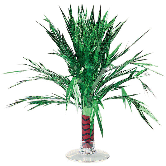 MINI FOIL PALM TREE CENTERPIECE
