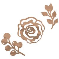 ASST FLORAL TABLE SCATTER