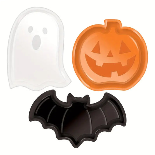 HALLOWEEN ASST PL SHAPED BOWLS