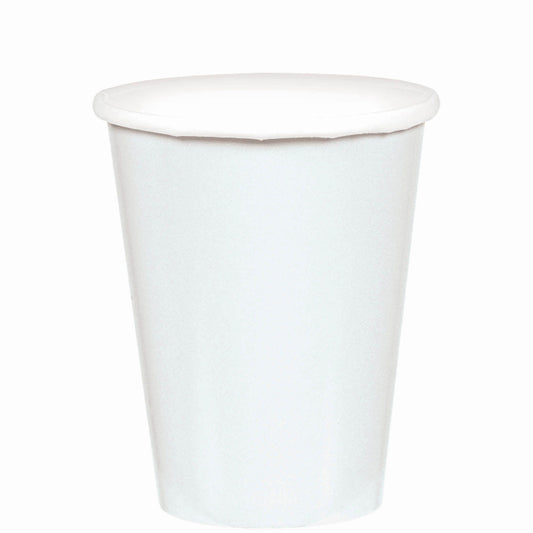 9OZ PAPER CUPS FROSTY WHITE