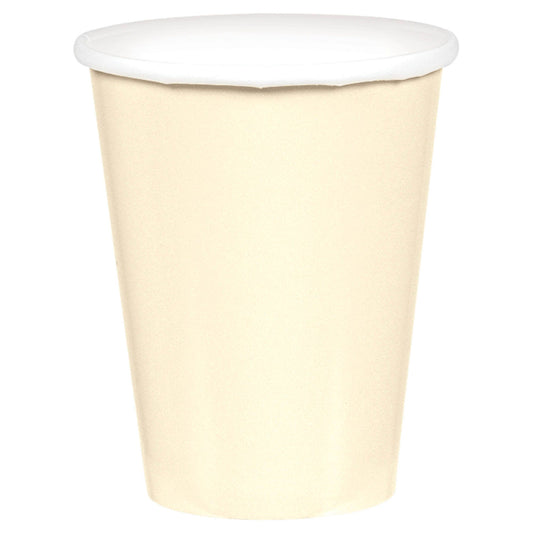 9OZ PAPER CUPS VANILLA CREME