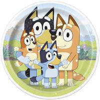 BLUEY 9" PAPER PLATE 8CT