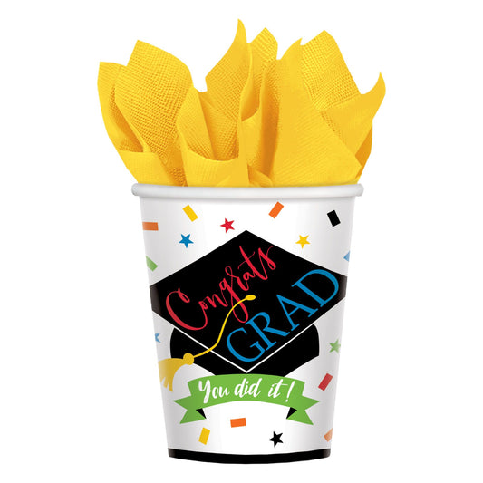 GRAD BPP 9OZ PAPER CUPS MULTICO
