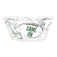 KICKOFF FOOTBALL PLASTIC SERVING BOWL