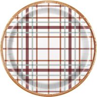 ELEGANT TG 9" PPR PLATE 8CT