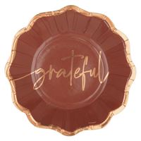 ELEGANT TG 8.25" SHP PPR PLATE 8CT