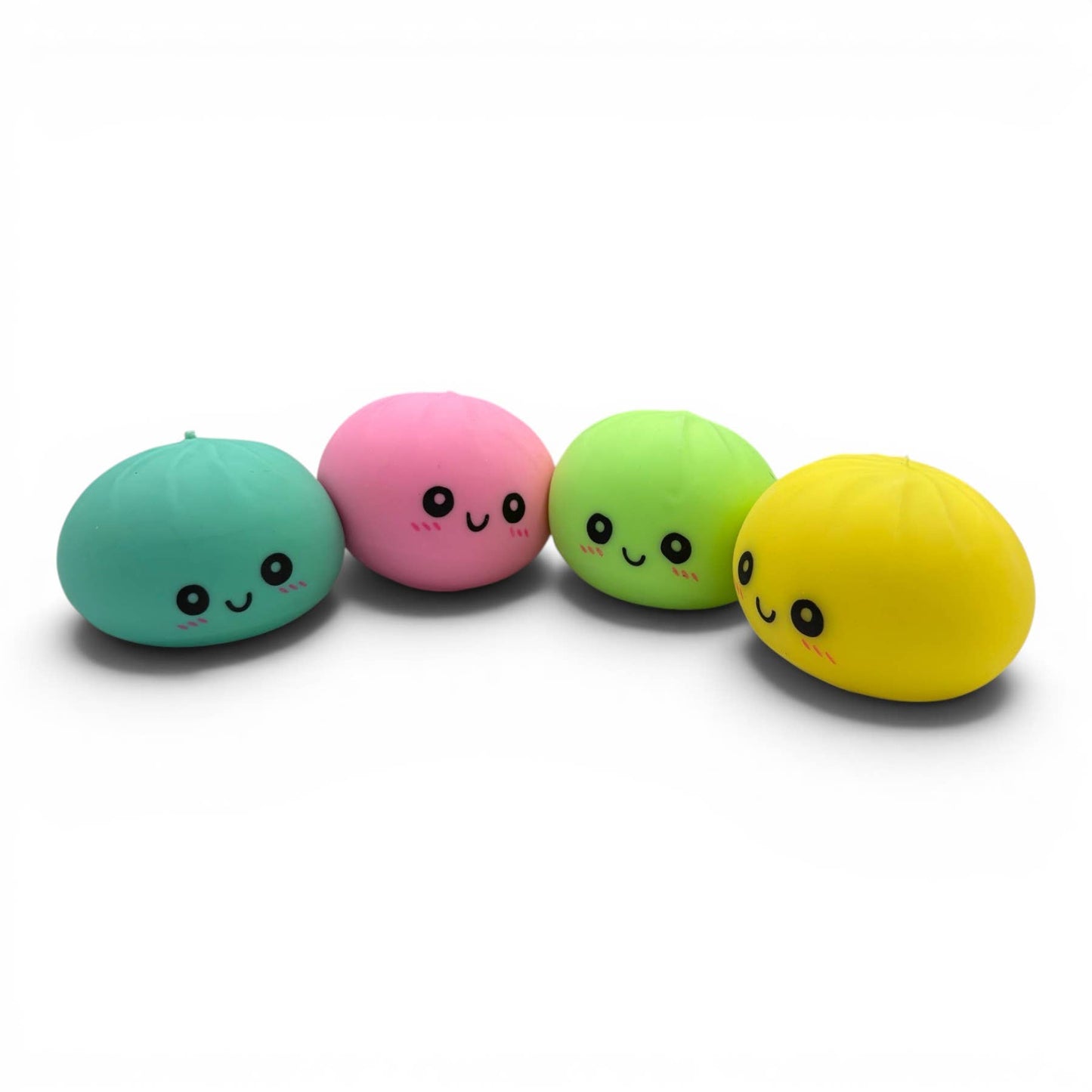 Rainbow Mystery Neon Bun Squishy