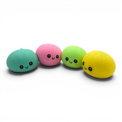 Rainbow Mystery Neon Bun Squishy