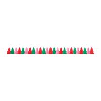 VIBRANT CHRISTMAS TREE TASSLE GARLAND