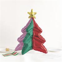 VIBRANT CHRISTMAS BALLOON CENTERPIECE