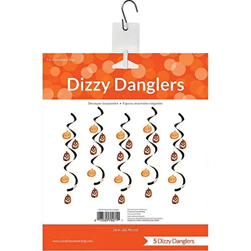 PUMPKIN DIZZY DANGLERS