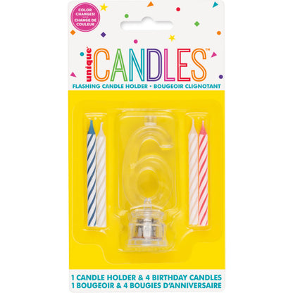 #6 FLASHING CANDLE HOLDER