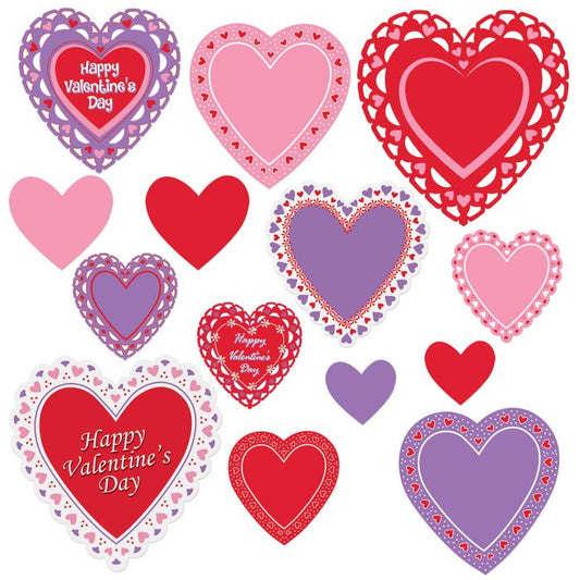 VALENTINE'S DAY CUTOUTS