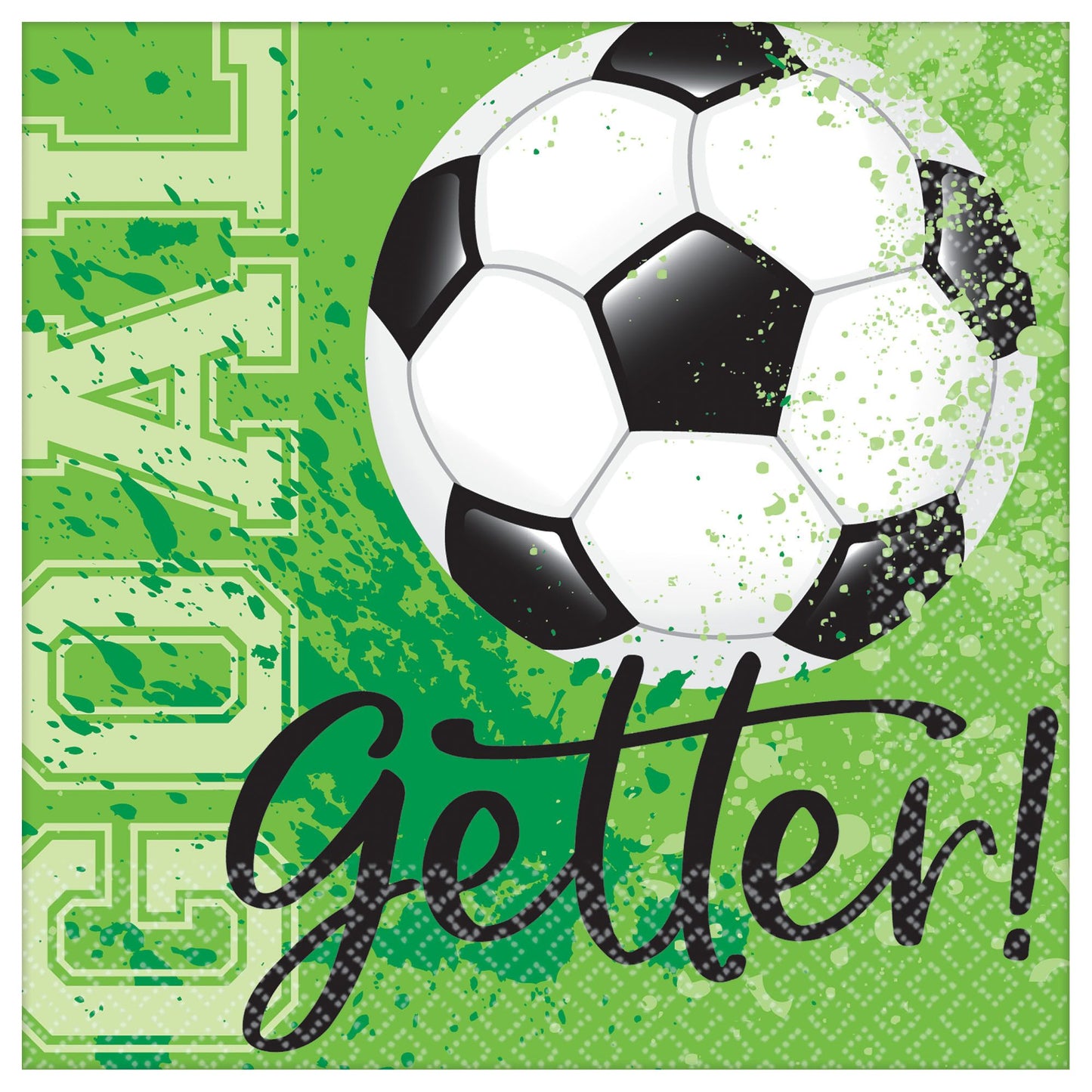 GOAL GETTER BEVERAGE NAPKINS 2