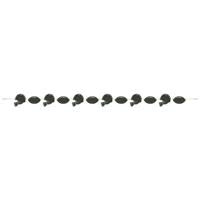 KICKOFF FOOTBALL PAPER GARLAND 8.5'