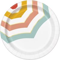 POOLSIDE SUMMER 9" PPR PLATE 8CT