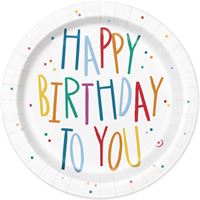 BDAY MAYHEM 7" PPR PLATES 8CT