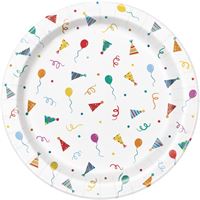 BDAY MAYHEM 9" PPR PLATES 8CT
