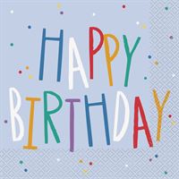 BDAY MAYHEM LUNCH NAPKINS 16CT