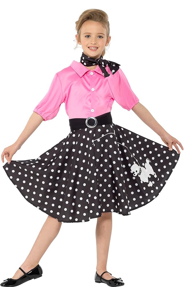 ROCK N ROLLER GIRL CHILD MED COSTUME