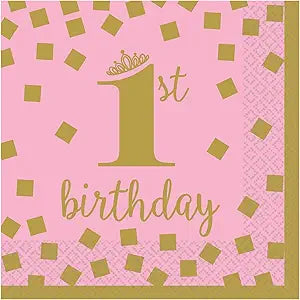 1ST BIRTHDAY GOLD BN