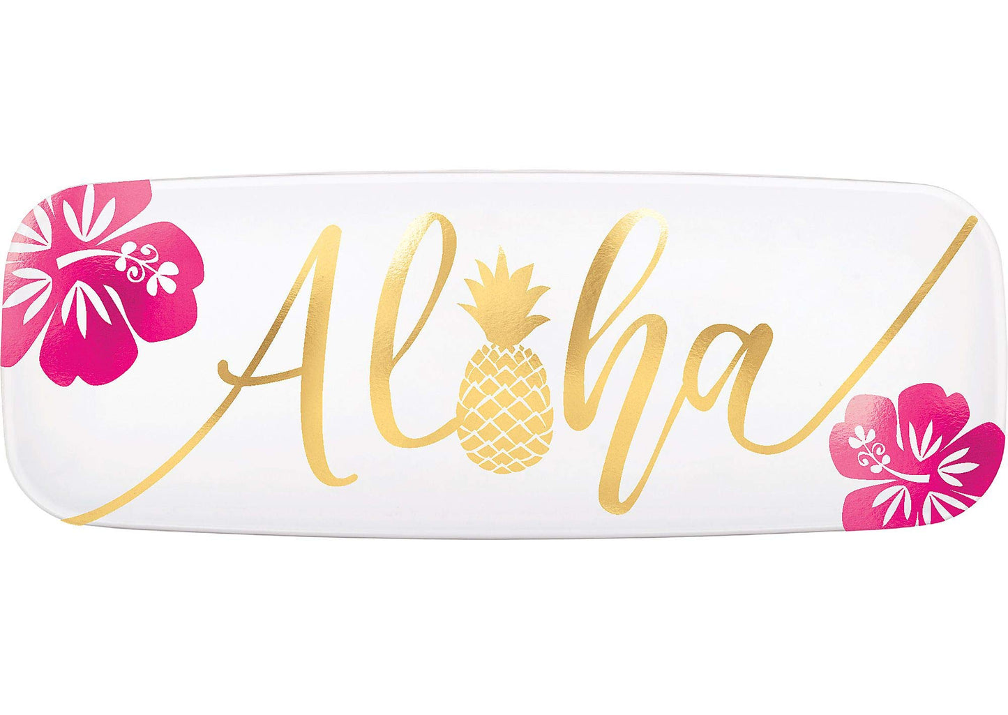 ALOHA PLASTIC LONG PLATTER
