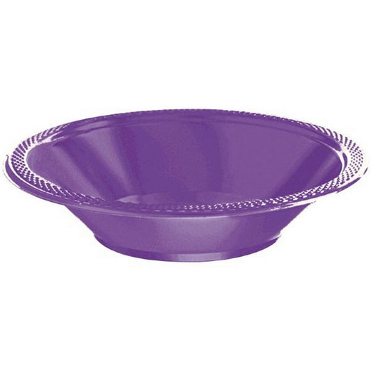 12OZ PLASTIC BOWLS NEW PURPLE