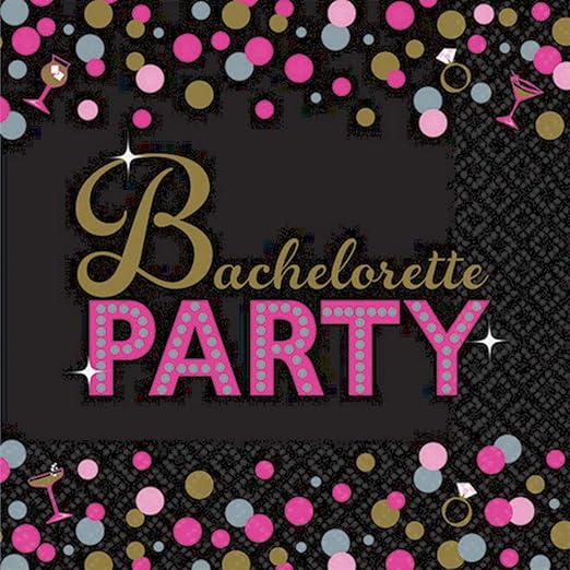 BACHELORETTE NIGHT 7" PLATES