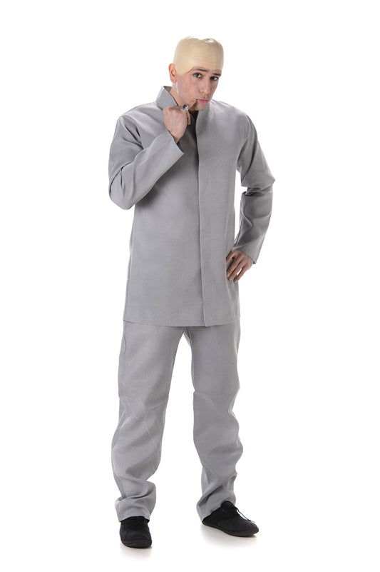60'S EVIL MASTERMIND SUIT ADULT LRG