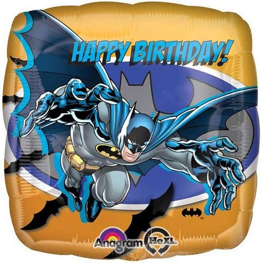 HBD BATMAN 18" SQ MYLAR
