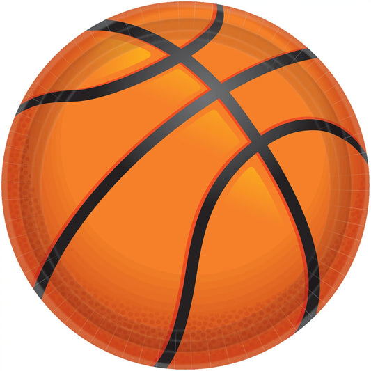 BASKETBALL 10.5" PPR PLATES