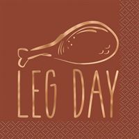 ELEGANT TG LEG DAY BEV NAPKIN 16CT