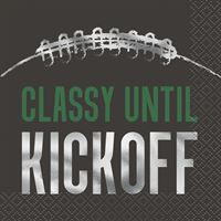 KICKOFF FOOTBALL BEV NAPKINS 16CT