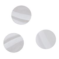 SILVER FOIL CIRCLE CONFETTI 2OZ