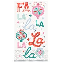 BRIGHT SANTA GUEST NAPKINS
