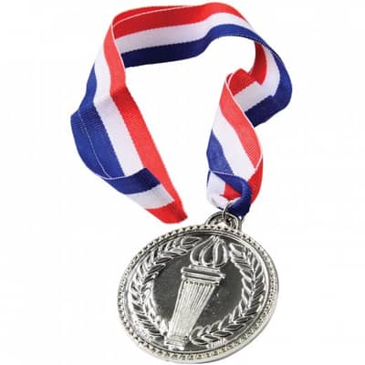 SILVER WINNER MEDALS
