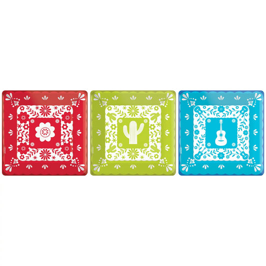 VIVA LA PARTY DESSERT PLATES
