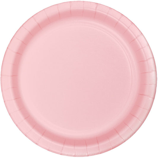 CLASSIC PINK 7" PPR PLATES 24CT
