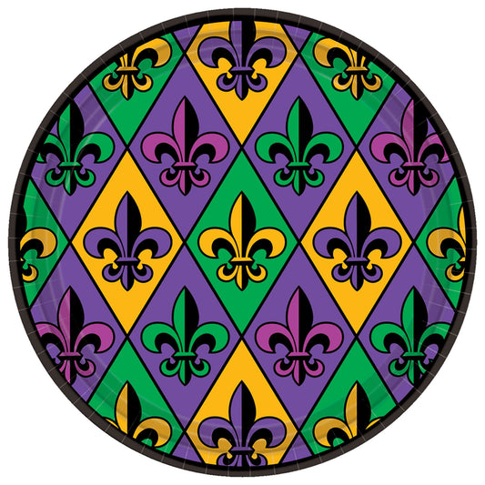FLEUR DE LIS 7" PPR PLATES