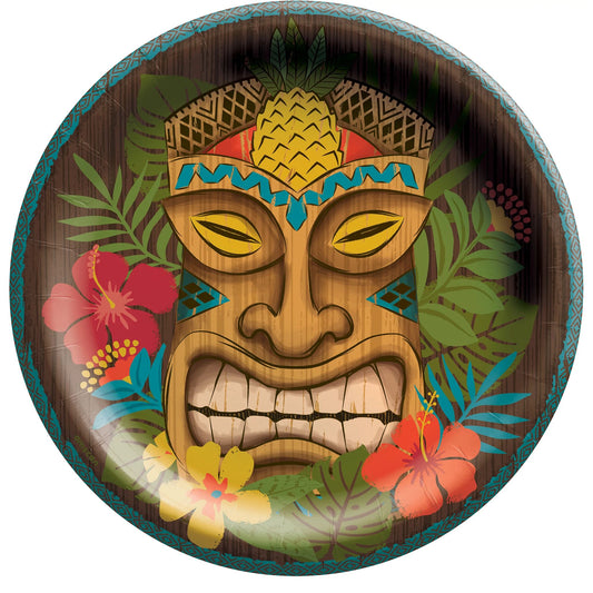 VINTAGE TIKI 8.5" BPP PLATES