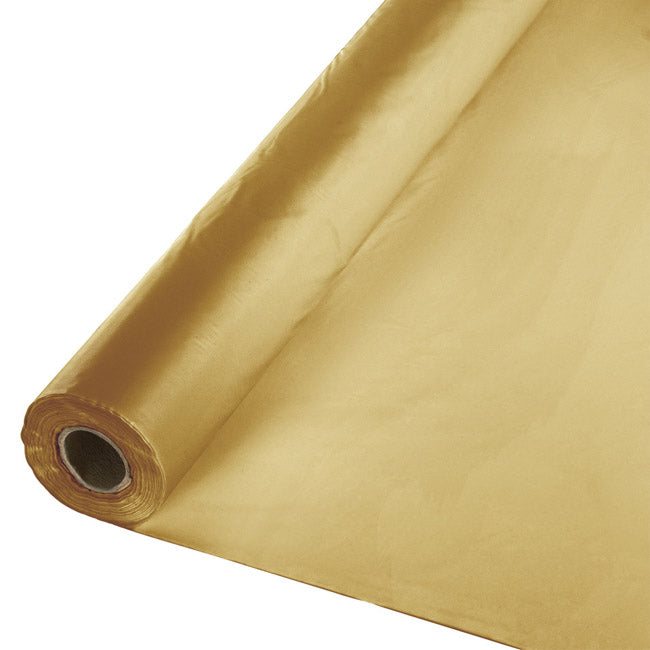 BANQUET TABLE ROLL GLITTERING GOLD
