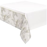 GOLD MARBLE PL TABLECOVER