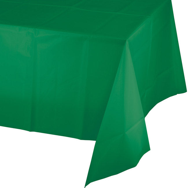 EMERALD GREEN RECT PL TABLECOVER
