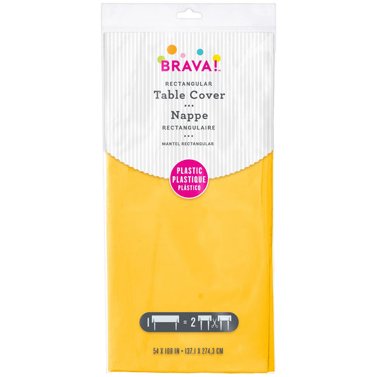 RECTANGLE PL TC YELLOW SUNSHINE