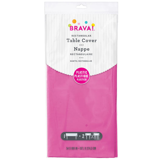 RECTANGLE PL TC BRIGHT PINK