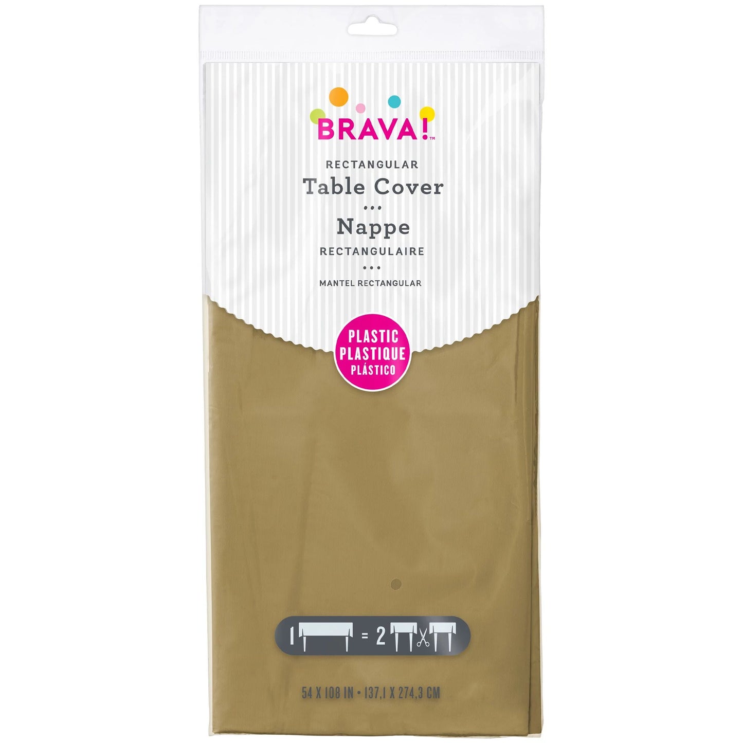 RECTANGLE PL TC GOLD